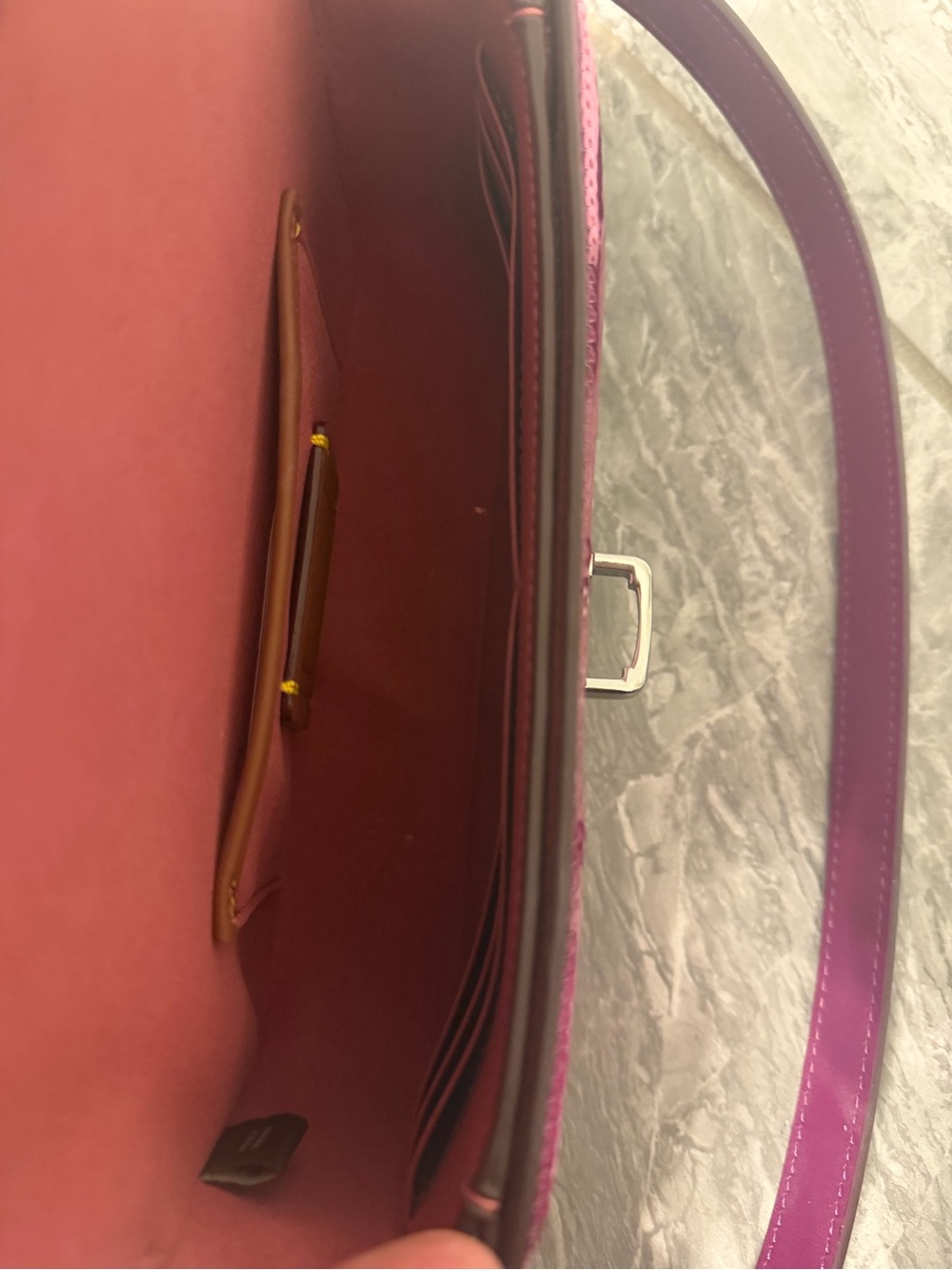 Coach Studio Baguette Pink Sequin Shoulder & Crossbody Bag - Picture 5 of 12